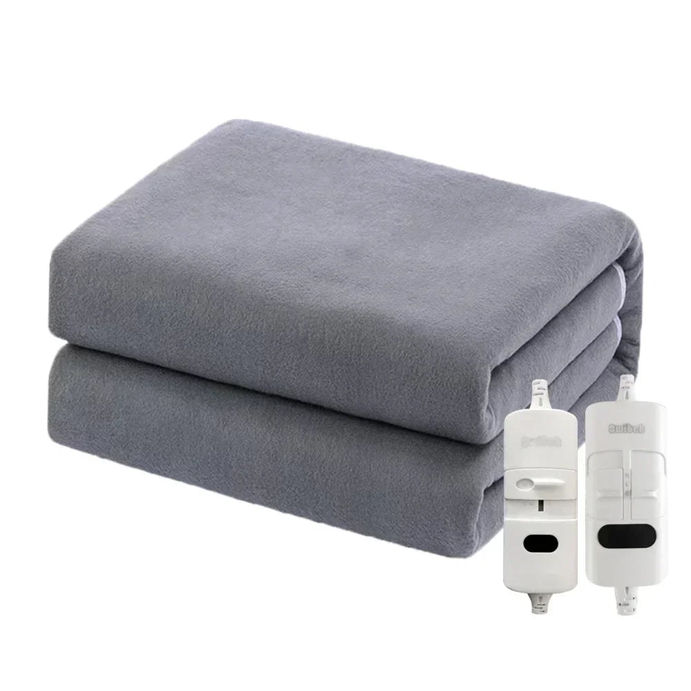 Serenova™ | Manta eléctrica inteligente 110-220 V: comodidad en invierno con control de temperatura y apagado automático