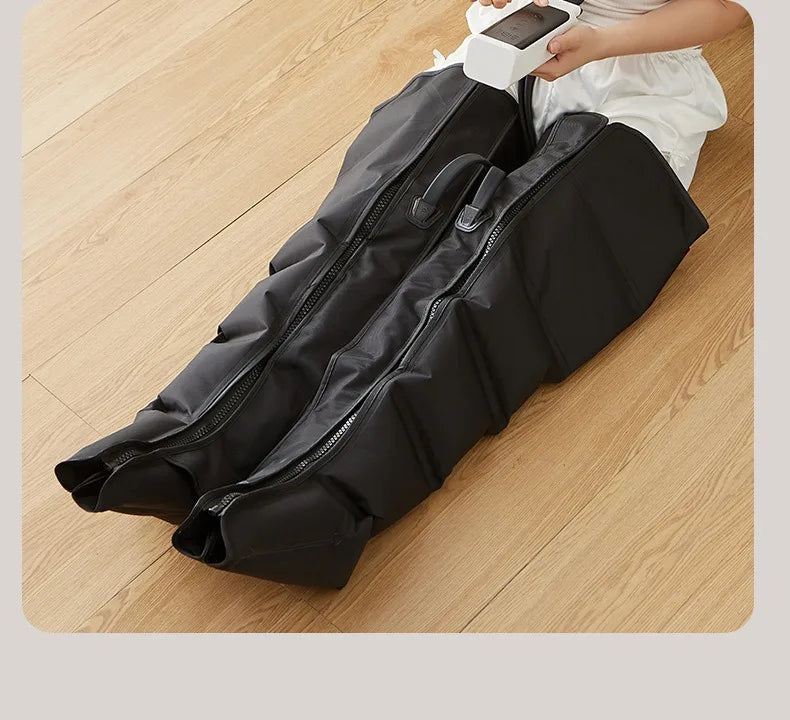 Serenova™ | Jinkairui — Masajeador de piernas con compresión de aire (amasamiento + calor)